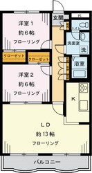 プロヴァンスの物件間取画像